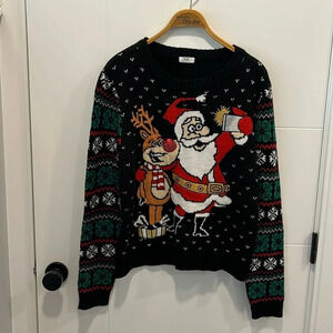Ardene’s Christmas sweater  size large